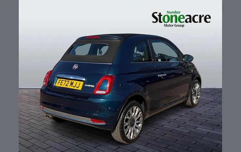 Used Fiat 500C Dolcevita 68 HP (50 kW) 2022 Blue Cabriolet