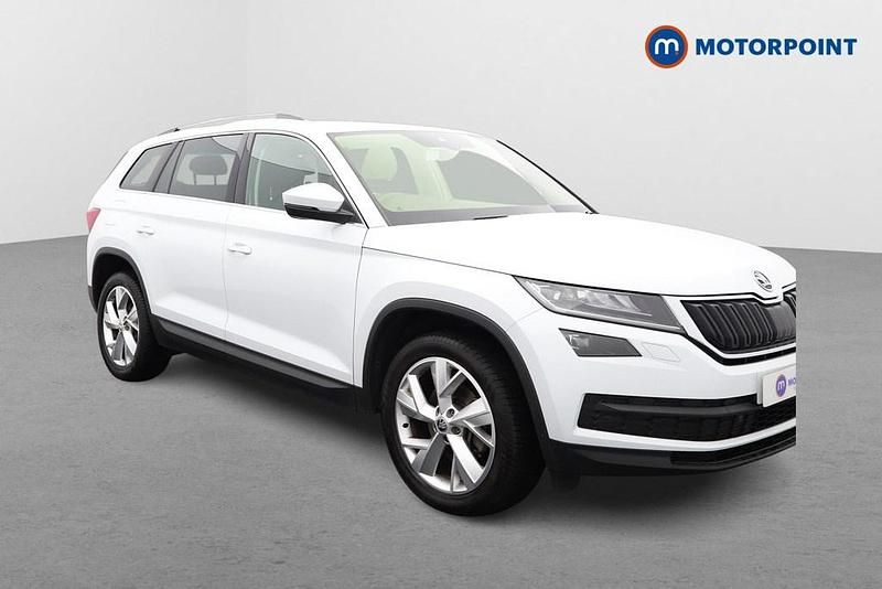 White Used 2018 Skoda Kodiaq SUV | £17,999 (Good price) - Image 1/4