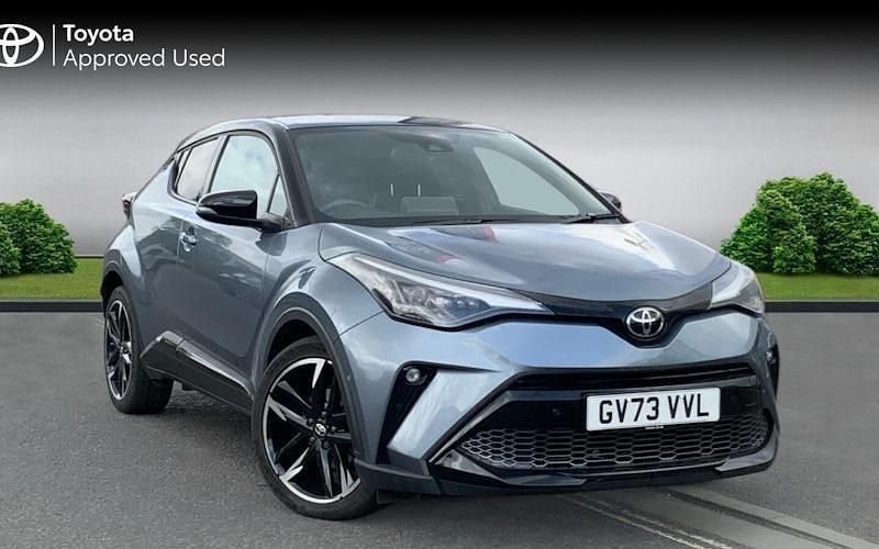 Grey Used 2022 Toyota C-HR Sport SUV | £23,798 (A bit pricey) - Image 1/4