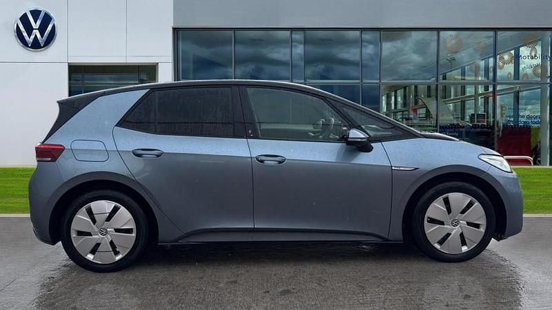 Used VW ID.3 Pro Performance 150 kW (204 HP) 2021 Ameleva blue metallic flat black Hatchback