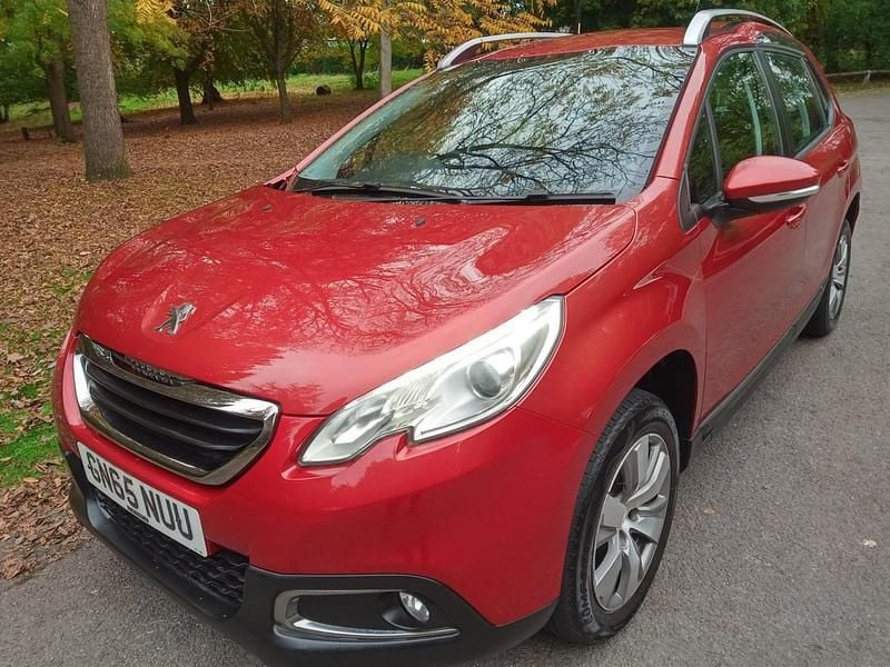 Red Used 2015 Peugeot 2008 Active SUV | £4,995 (Good price) - Image 1/4