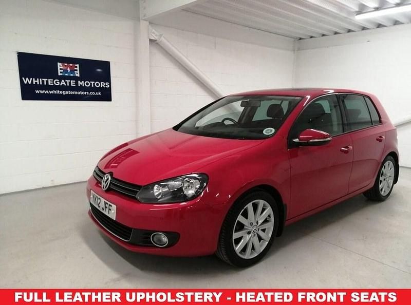Used VW Golf VII GT 140 HP (102 kW) 2012 Red Hatchback