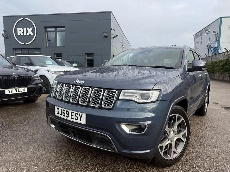 Blue Used 2019 Jeep Grand Cherokee Overland SUV | £32,725 - Image 1/4