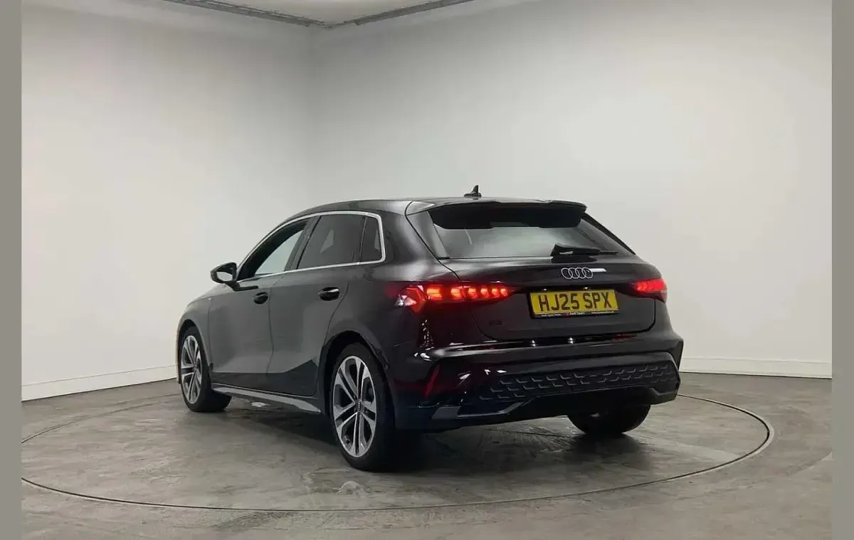 Used Audi A3 S-Line 147 HP (108 kW) 2025 Black Hatchback
