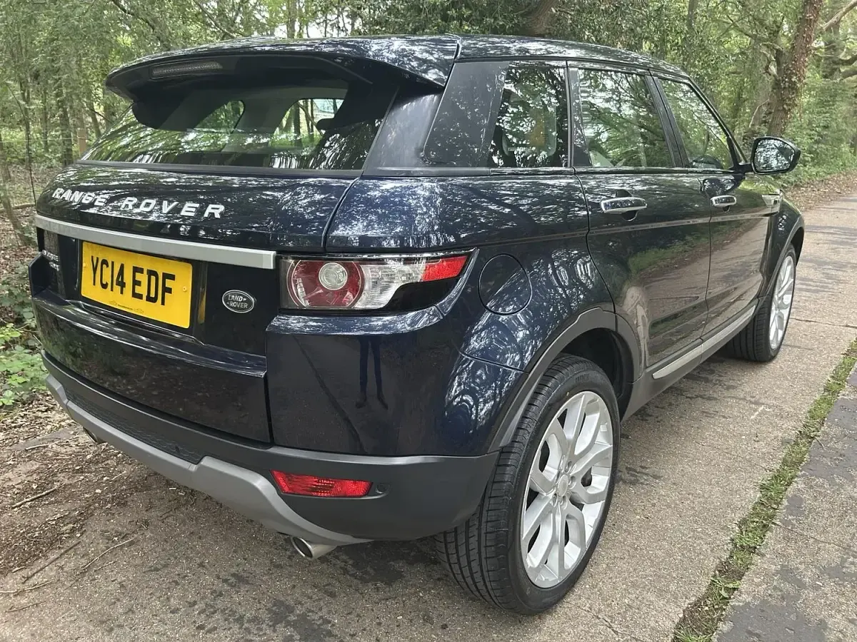 Used Land Rover Range Rover evoque Prestige 190 HP (139 kW) 2014 Blue SUV