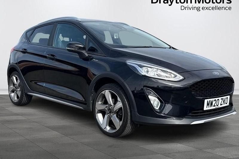 Used Ford Fiesta Active 100 HP (73 kW) 2020 Black Hatchback