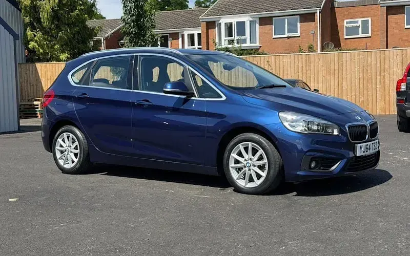 Used BMW 218 150 HP (110 kW) 2014 Blue Coupe