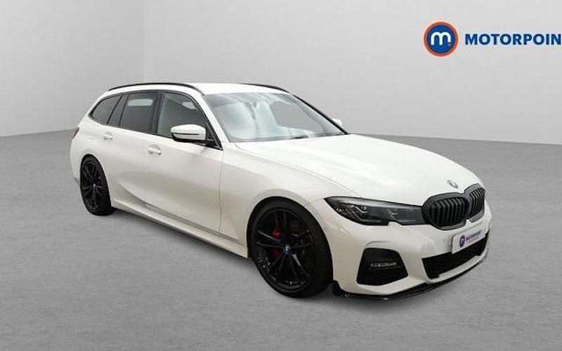 Used BMW 330e M Sport 292 HP (214 kW) 2022 White Estate