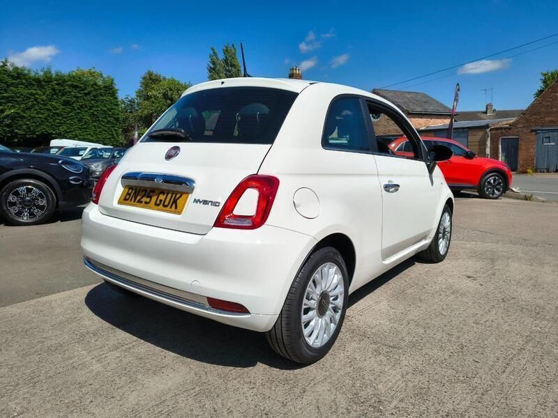 White New 2025 Fiat 500 S Hatchback | £13,995 (A bit pricey) - Image 1/4