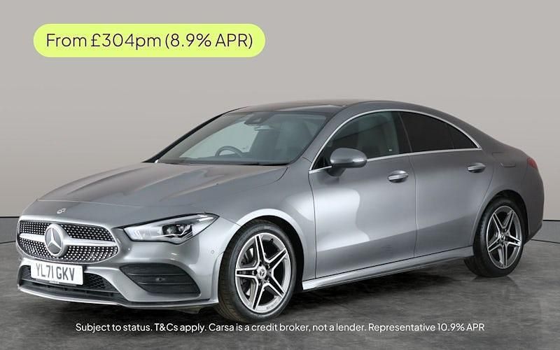 Grey Used 2021 Mercedes CLA180 AMG Line Premium Plus Sedan | £24,171 (A bit pricey) - Image 1/2