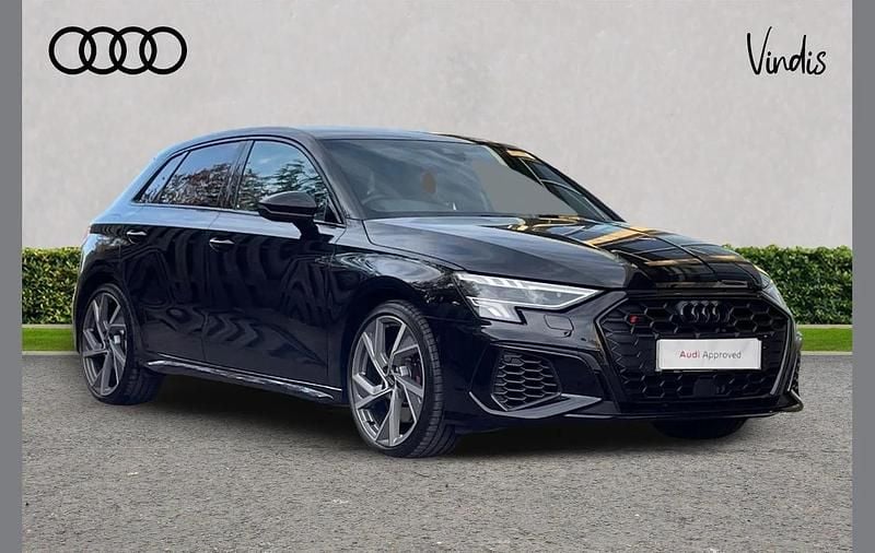Black Used 2023 Audi S3 Sportback Black Edition Hatchback | £35,651 - Image 1/4
