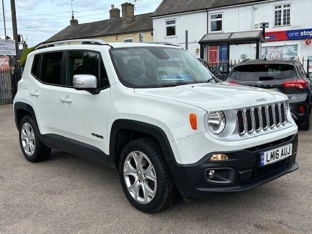 White Used 2016 Jeep Renegade Limited SUV | £10,000 (Good price) - Image 1/4