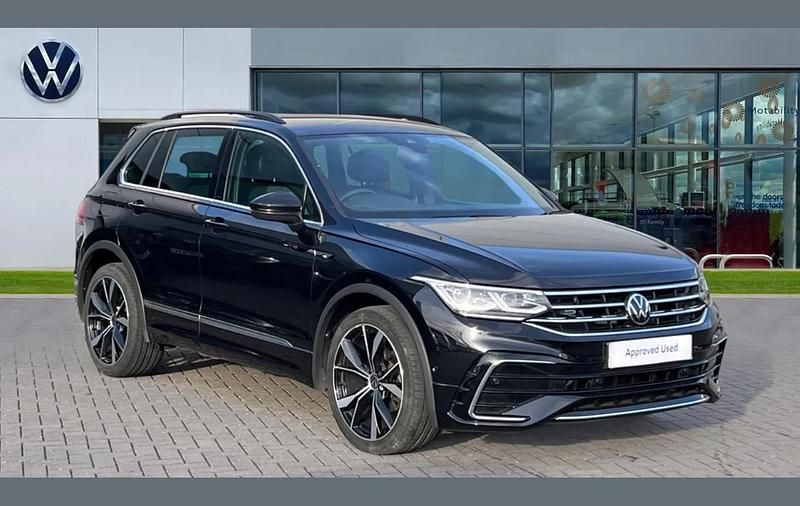 Used VW Tiguan R-line 150 HP (110 kW) 2023 Deep black pearl SUV