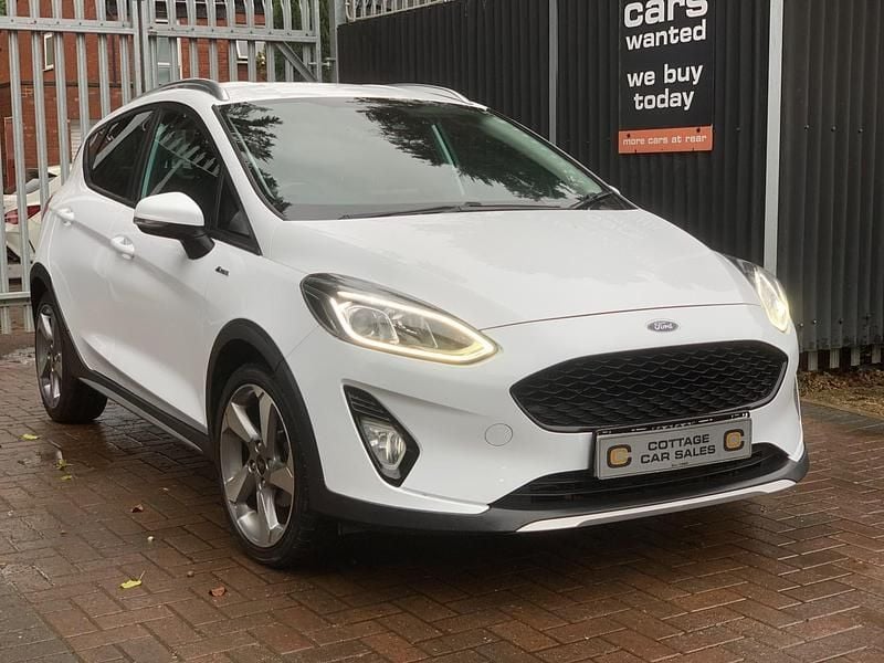 White Used 2018 Ford Fiesta Active Hatchback | £7,995 (Good price) - Image 1/4