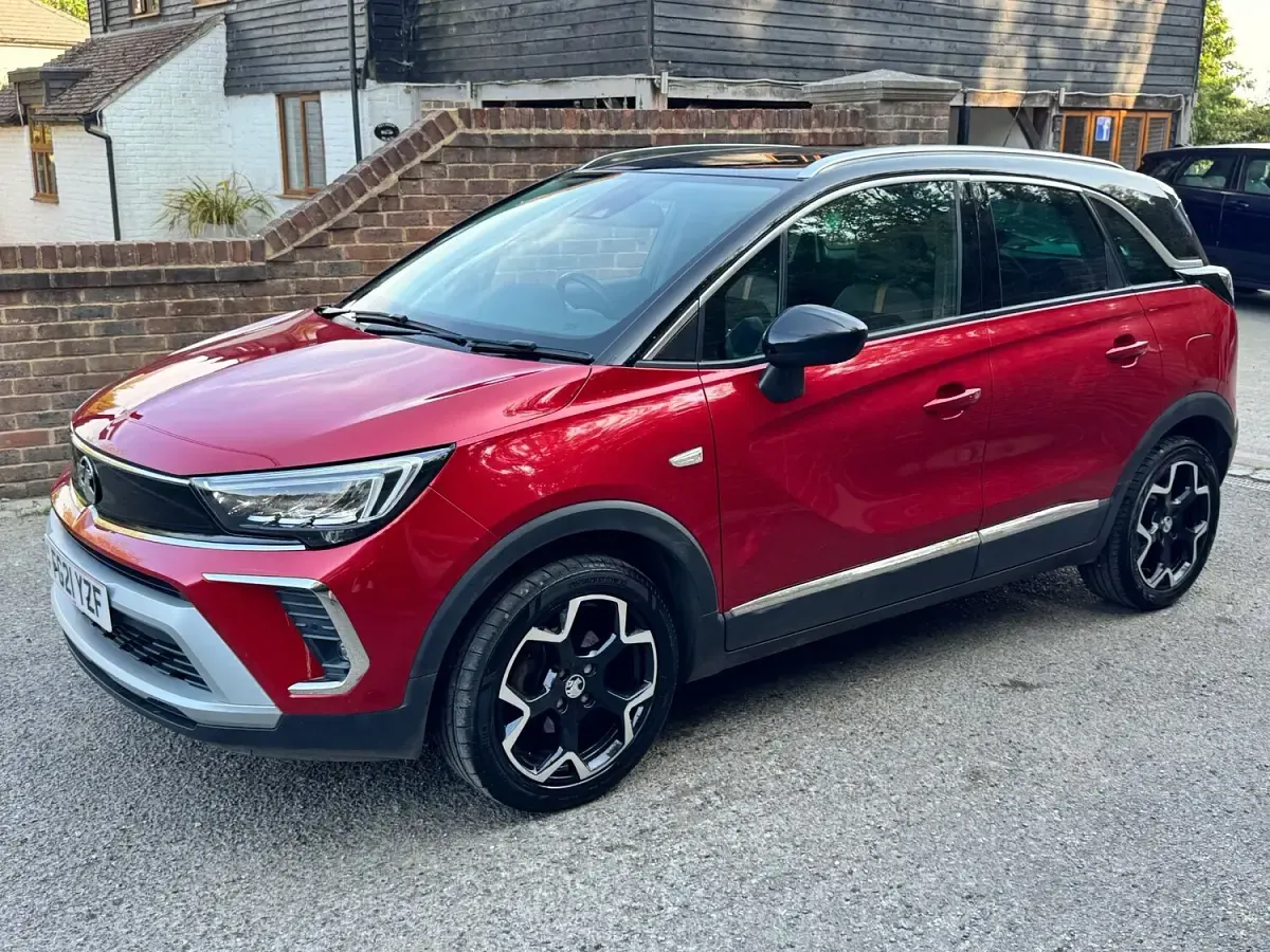 Used Vauxhall Crossland Ultimate 2021 Red SUV