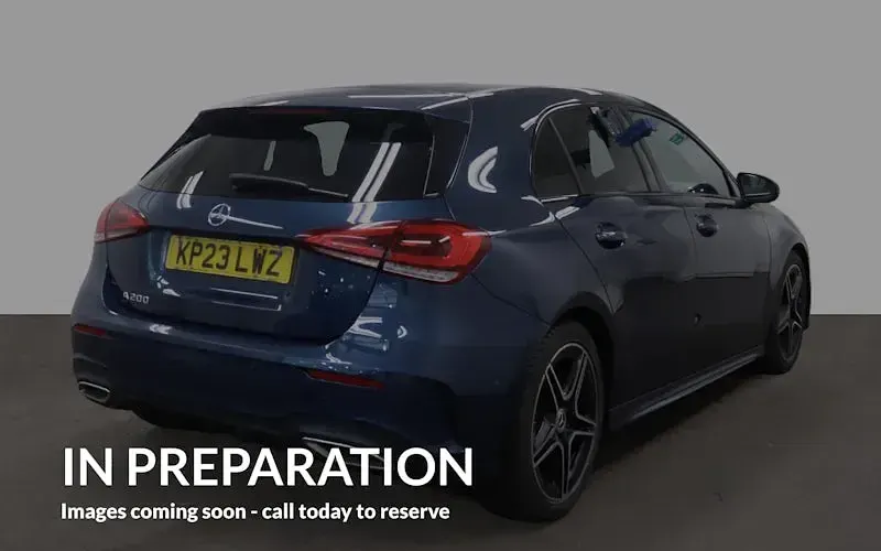 Used Mercedes A200 Executive 163 HP (119 kW) 2022 Blue Hatchback