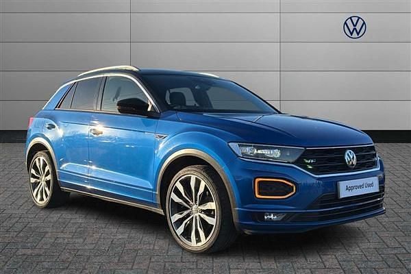Blue Used 2019 VW T-Roc R-line SUV | £16,299 (Fair price) - Image 1/4