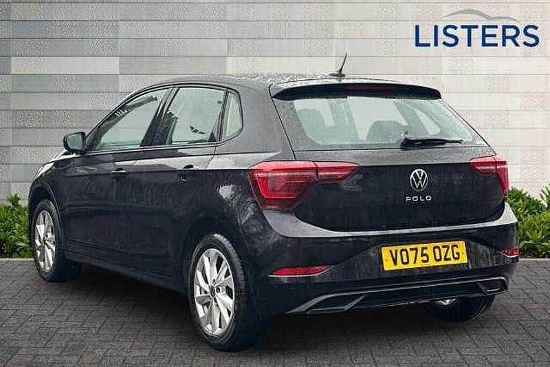 Used VW Polo Style 95 HP (69 kW) 2025 Black Hatchback