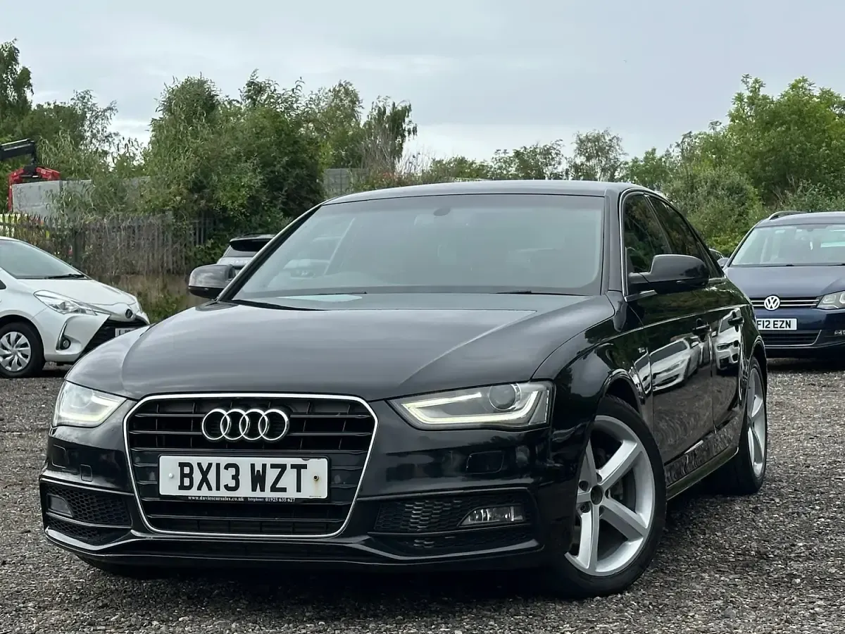 Used Audi A4 S-Line 170 HP (125 kW) 2013 Black Sedan