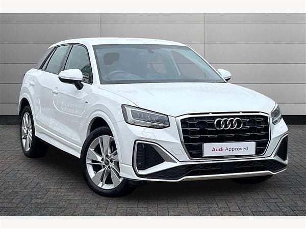 White Used 2022 Audi Q2 S-Line SUV | £23,650 (Fair price) - Image 1/4