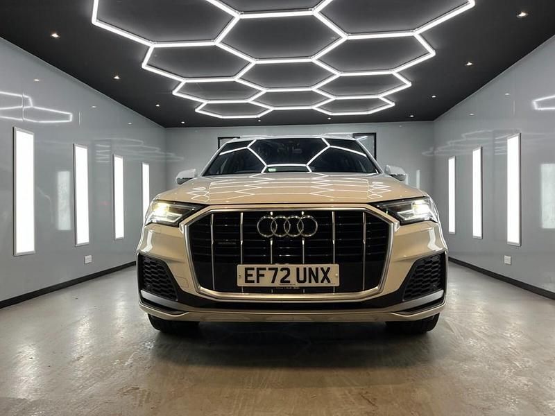 Used Audi Q7 S-Line 340 HP (250 kW) 2022 White SUV