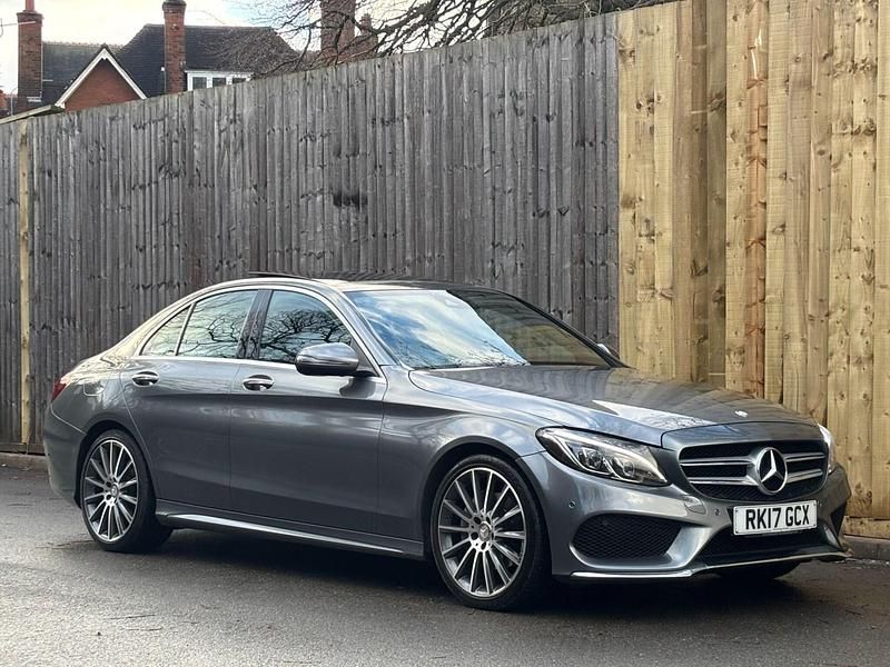 Used Mercedes C220 AMG Line Premium 2017 Grey Sedan