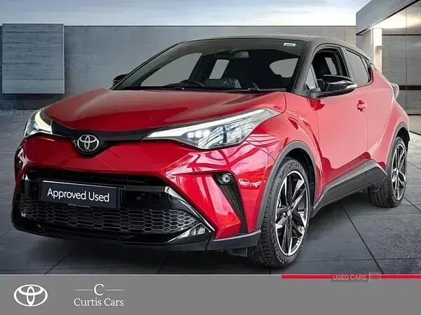 Used Toyota C-HR Sport 122 HP (89 kW) 2022 Red/black SUV