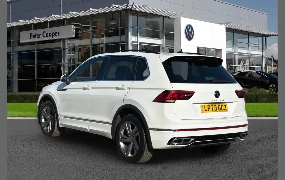 Used VW Tiguan R-line Edition 150 HP (110 kW) 2024 White SUV