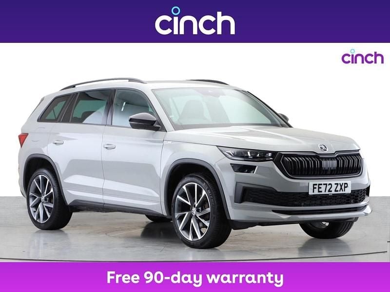 Grey Used 2022 Skoda Kodiaq SportLine SUV | £26,149 (Fair price) - Image 1/3