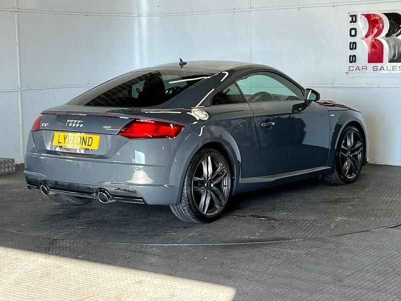 Used Audi TT Black Edition 180 HP (132 kW) 2018 Grey Coupe