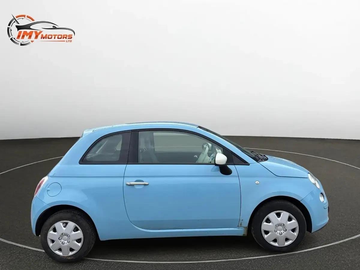 Used Fiat 500 69 HP (50 kW) 2014 Blue Hatchback