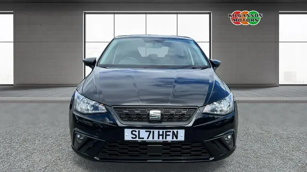 Used Seat Ibiza SE Technology 95 HP (69 kW) 2021 Black Hatchback