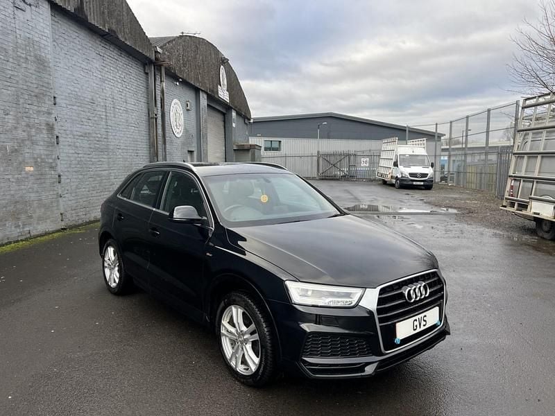 Used Audi Q3 S-Line 150 HP (110 kW) 2018 Black SUV