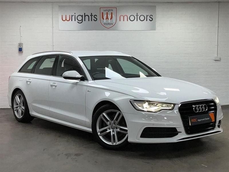 Used Audi A6 S-Line 2012 White Estate