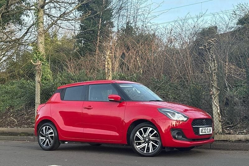 Used Suzuki Swift SZ5 2022 Red Hatchback