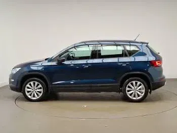 Begagnad Seat Ateca Ecomotive 115 HK (84 kW) 2017 Blå SUV