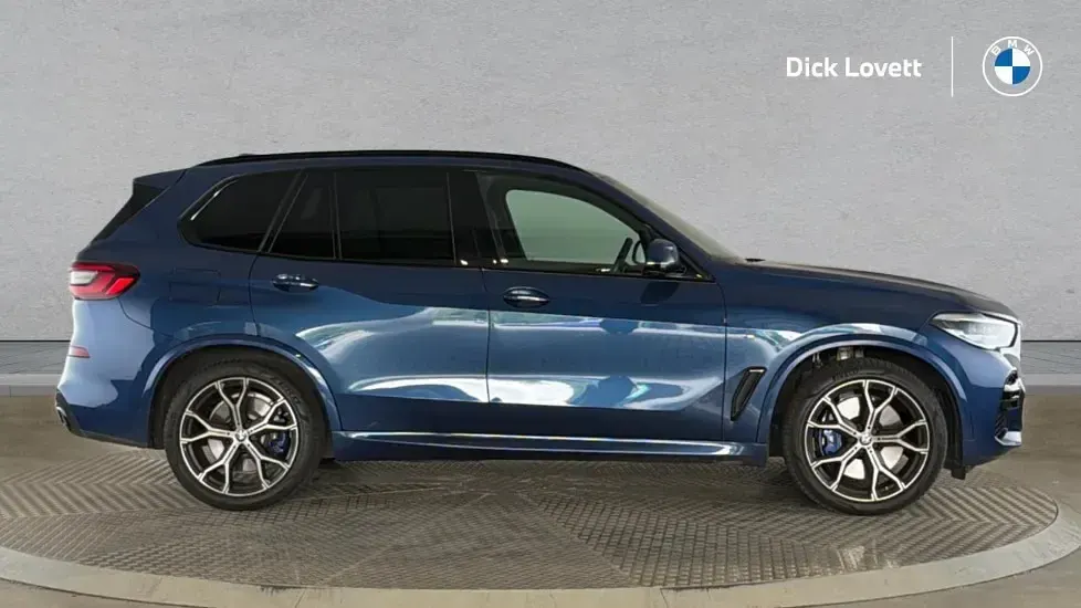 Used BMW X5 M Sport 340 HP (250 kW) 2022 Blue SUV