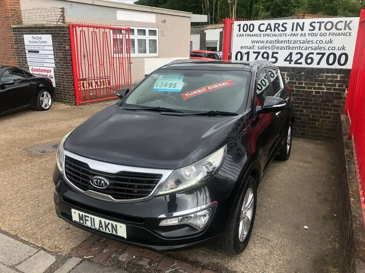 Used Kia Sportage 115 HP (84 kW) 2011 Black SUV