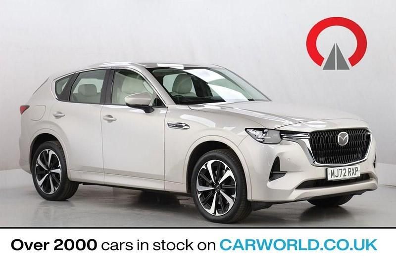 Silver Used 2022 Mazda CX-60 Takumi-Line SUV | £21,000 (Fair price) - Image 1/3