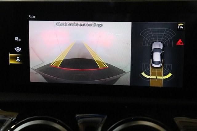 Used Mercedes CLA200 AMG line 163 HP (119 kW) 2019 Black Coupe