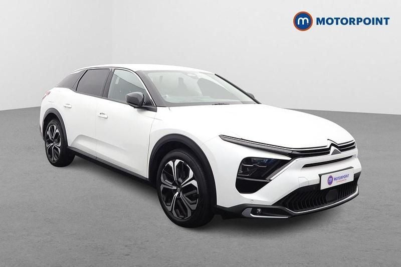 White Used 2022 Citroën C5 X PureTech SUV | £16,449 (Fair price) - Image 1/4