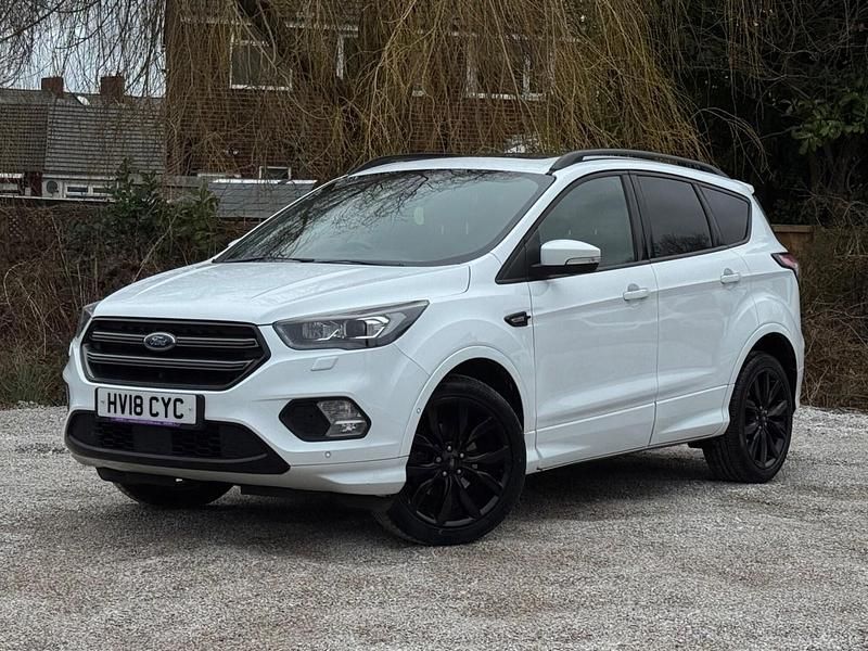 Used Ford Kuga ST-Line X 150 HP (110 kW) 2018 White SUV