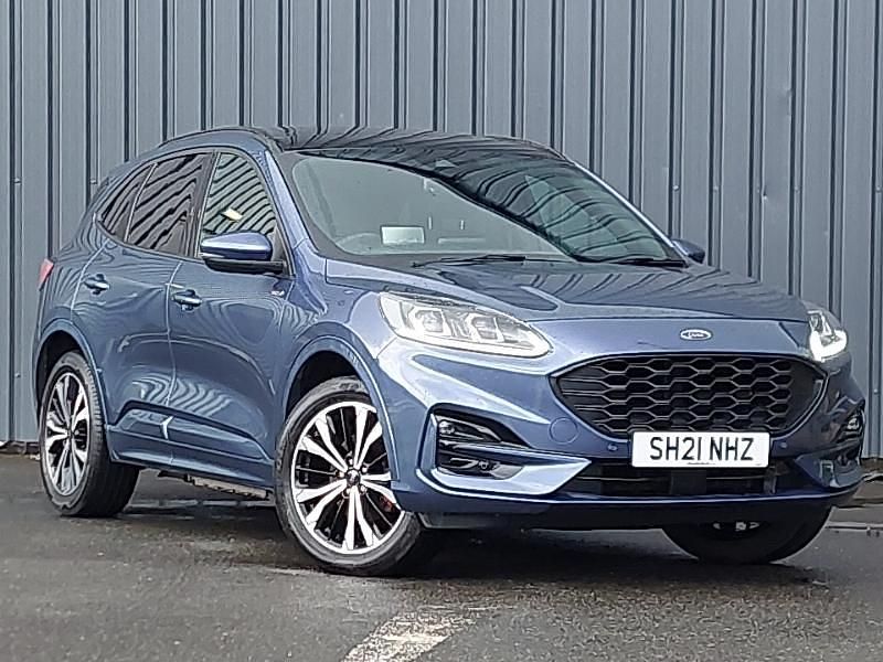 Blue Used 2021 Ford Kuga ST-Line X SUV | £15,298 (Fair price) - Image 1/4