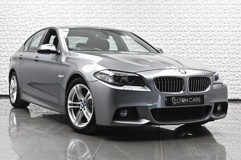 Grey Used 2014 BMW 520 M Sport Sedan | £9,495 (Fair price) - Image 1/4
