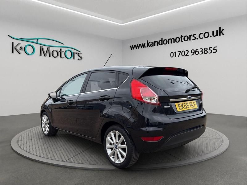 Used Ford Fiesta Titanium 2015 Black Hatchback
