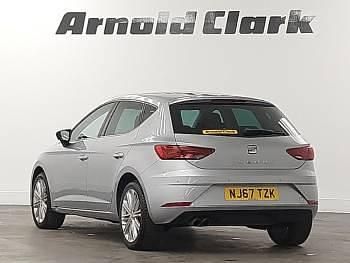 Used Seat Leon XCELLENCE 125 HP (91 kW) 2017 Silver Hatchback