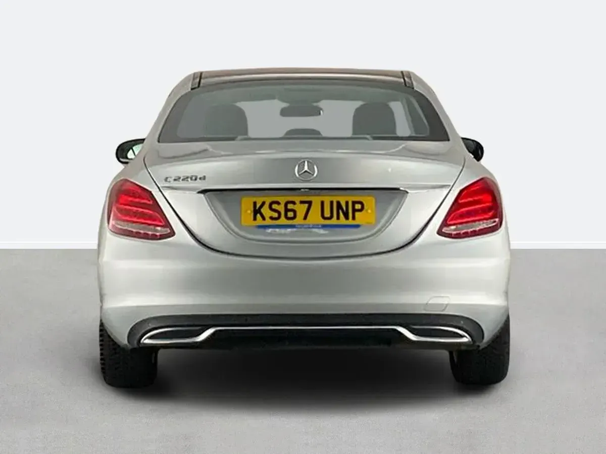 Used Mercedes C220 Premium 2017 Silver Sedan