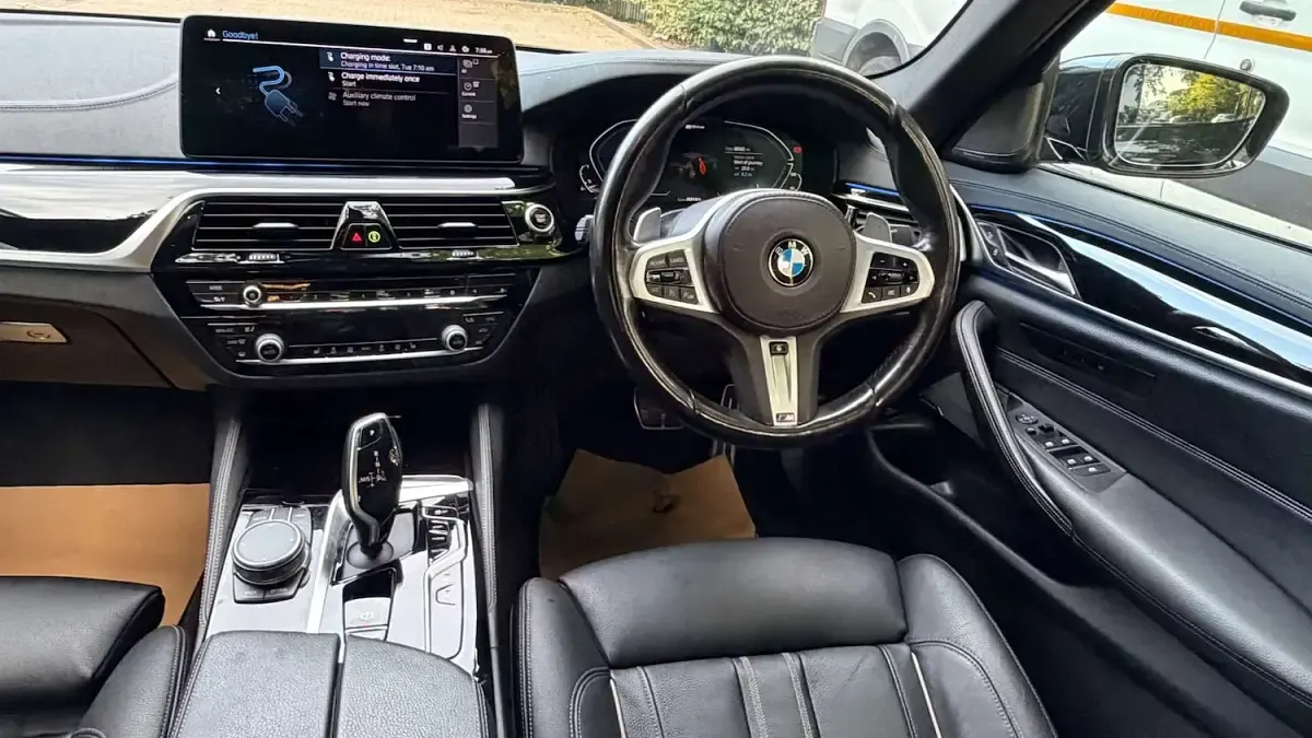 Used BMW 530e M Sport 2021 Black Sedan