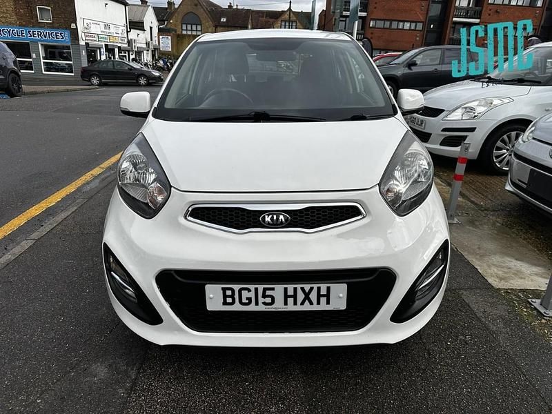 Used Kia Picanto 68 HP (50 kW) 2015 White Hatchback