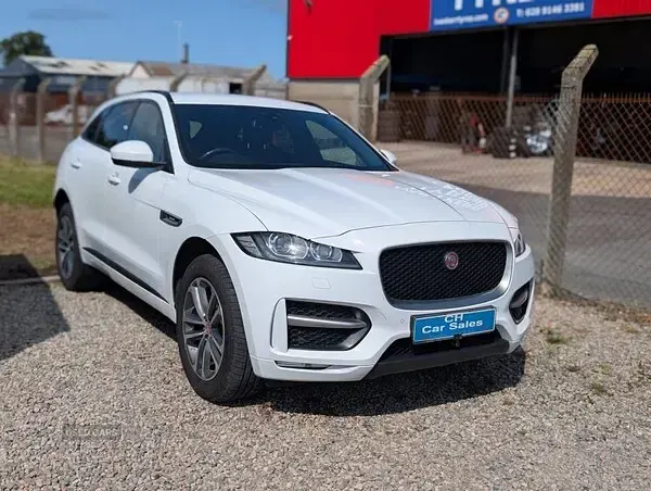 Used Jaguar F-Pace R-Sport 2018 White SUV